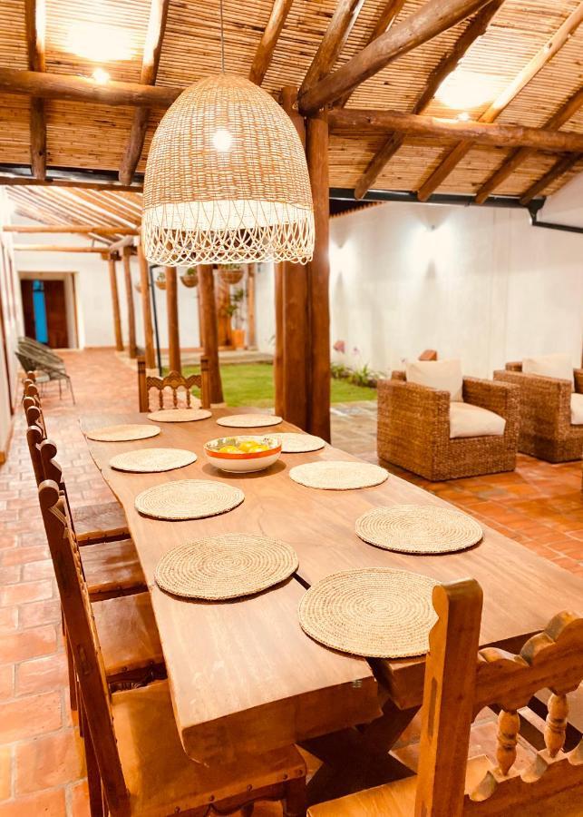 Hotel Casa Santo Domingo Guadalupe Santander Esterno foto