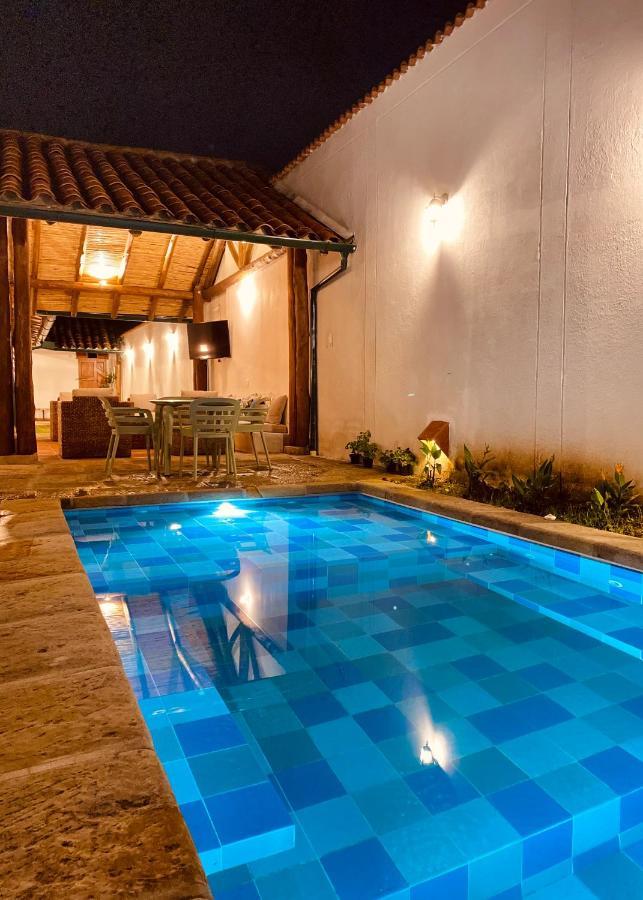 Hotel Casa Santo Domingo Guadalupe Santander Esterno foto