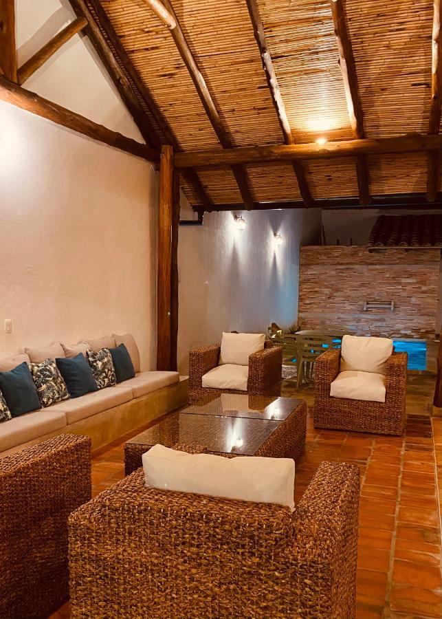 Hotel Casa Santo Domingo Guadalupe Santander Esterno foto